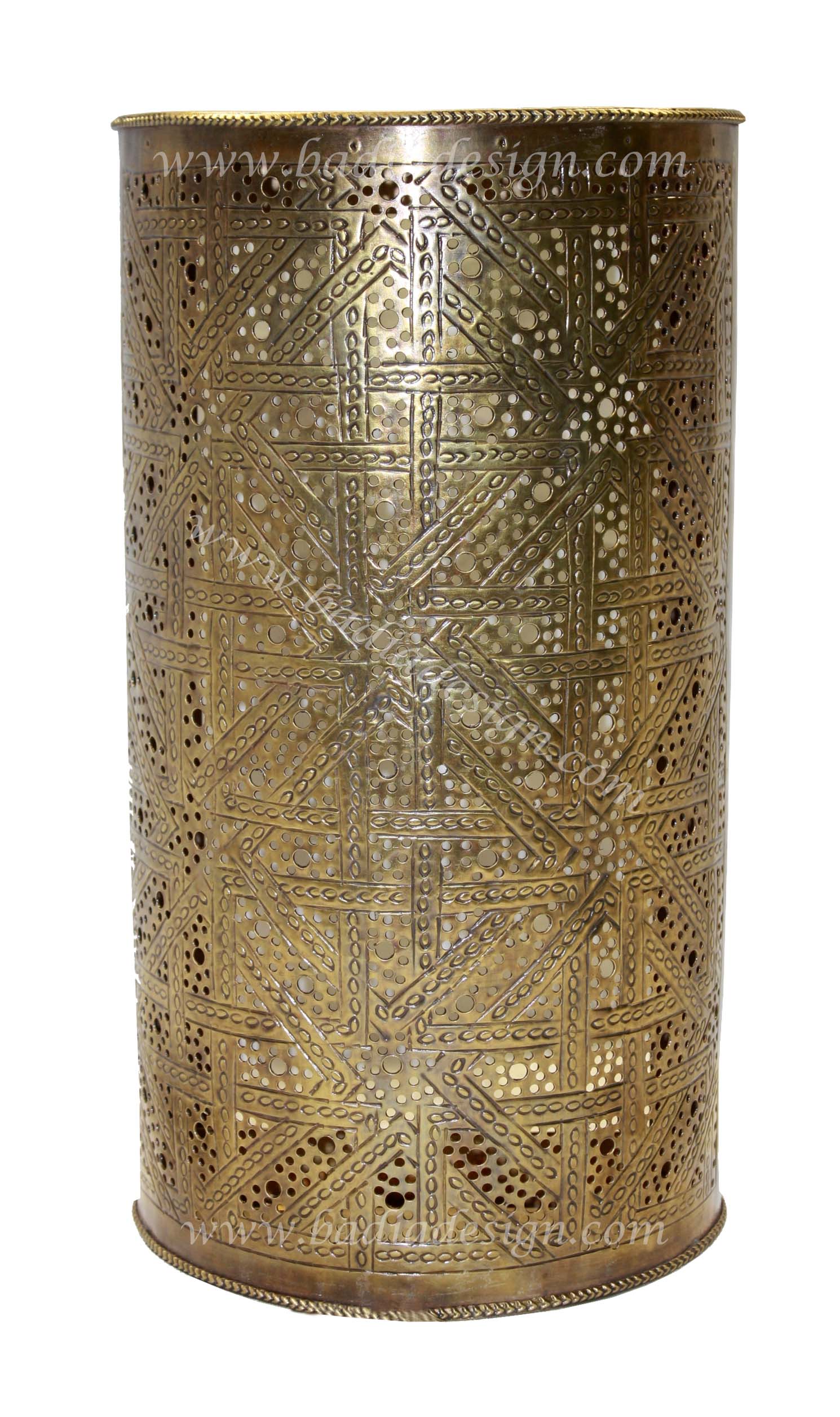 Moroccan Brass Wall Sconce