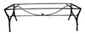 Rectangular Wrought Iron Table Base - TB35-1