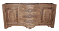 Carved Wood Cabinet-Vanity - CW-CA047