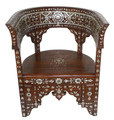 Mother of Pearl Inlaid Chair - MOP-CH024