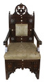 Mother of Pearl White Bone Inlay Chair - MOP-CH027
