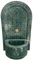 Green Moroccan Mosaic Tile Water Fountain - MF709