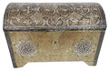 Hand Carved Brass Trunk - BR-T001