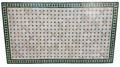 63" x 36" Rectangular Shaped Moroccan Mosaic Tile Table Top - MT765