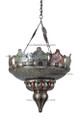 Silver and Bronze Color Chandelier - CH026