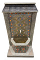 Metal and Orange Bone Wall Fountain - MBF501