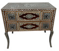 Mother of Pearl Inlaid Dresser with Two Drawers - MOP-DR072