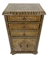 Tall Syrian Nightstand - MOP-CA010