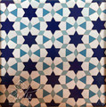 Blue Moroccan Mosaic Tile Sheets - TM110