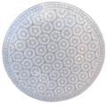 48 Inch Moroccan Mosaic Tile Table Top - MTR524