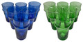 Solid Color Water or Beverage Glasses - TG049