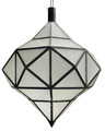 Hanging Lantern with White Glass - LIG468