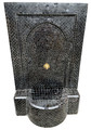 Black Mosaic Outdoor Water Fountain - MF805