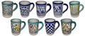 Hand Painted Multi-Color Ceramic Cups - CER130