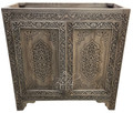 Hand Carved Wooden Bathroom Vanity - CW-CA122