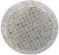 32 Inch Multi-Color Intricately Designed Tile Table Top - MTR397