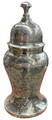 Small Engraved Silver Urn with Lid   - HD309