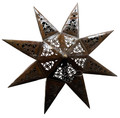 Star Shaped Metal Wall Sconce - WL257