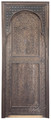 Traditional Moroccan Carved Wood Door - CWD061