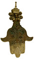 Khamsa Hand of Fatima Brass Door Knocker - HD324