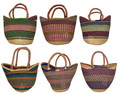 African Handwoven Straw Bags - HB043