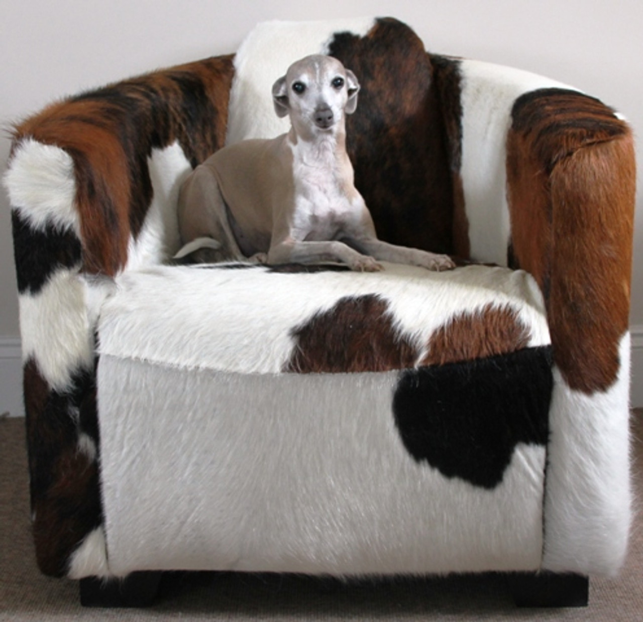 You Choose The Cowhide All Cowhide Hurlingham Club Chair London