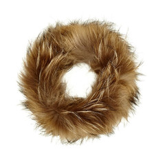 Mocha Fox Fur Headband