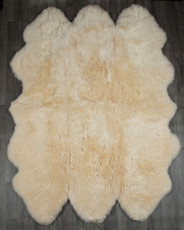 Champagne Sexto Sheepskin Rug