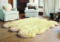 Champagne Sexto Sheepskin Rug