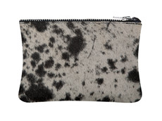 Black & White Cowhide Purse