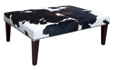 4ft x 3ft Cowhide Footstool / Ottoman FST058-21