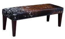 4ft x 1.5ft Cowhide Footstool / Ottoman FST060-21