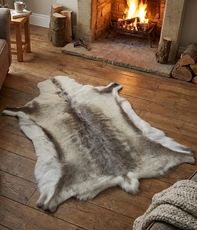 Reindeer Hide FRD003 (120cm x 115cm)