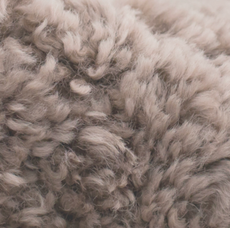 Taupe Shearling Sheepskin Rug - SSSTAUPE