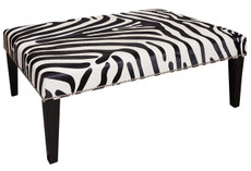 4ft x 3ft Cowhide Footstool / Ottoman FST24-002