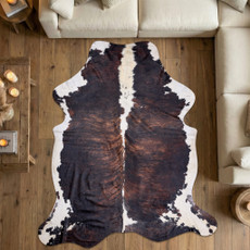 Cowhide Rug FEB26-043 (240cm x 230cm)