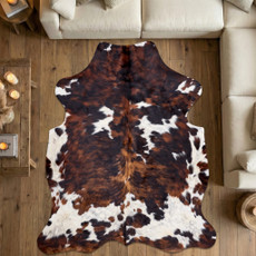 Cowhide Rug FEB26-050 (190cm x 170cm)