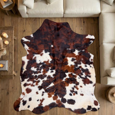 Cowhide Rug FEB26-084 (200cm x 190cm)