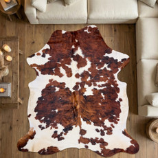 Cowhide Rug FEB26-106 (210cm x 210cm)