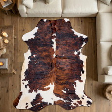 Cowhide Rug FEB26-110 (210cm x 190cm)