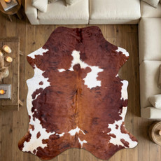 Cowhide Rug FEB26-140 (210cm x 200cm)