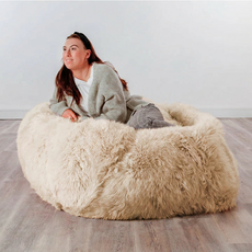 Sheepskin Beanbag - Oyster