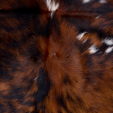 Tri Brown And Whote Cowhide Rug NOV26-027 (180cm x 190cm)