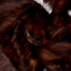 Tri Brown And Whote Cowhide Rug NOV26-027 (180cm x 190cm)