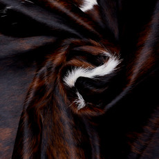 Brown And White Cowhide Rug NOV26-030 (210cm x 200cm)