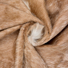 Brown And White Cowhide Rug NOV26-102 (230cm x 210cm)