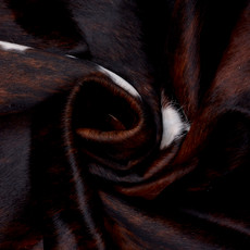 Brown And White Cowhide Rug NOV26-129 (200cm x 180cm)