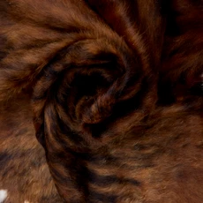 Brown And White Cowhide Rug NOV26-193 (190cm x 180cm)