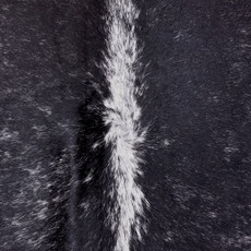 Spotted Black And White Cowhide Rug NOV26-205 (250cm x 220cm)