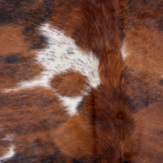 Spotted Brown And White Cowhide Rug NOV26-211 (190cm x 170cm)